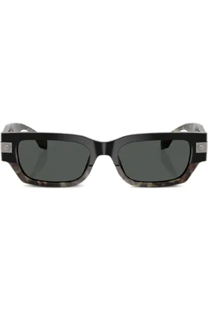 VERSACE Classic rectangle-frame sunglasses
