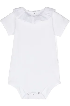 DOUUOD KIDS Ruffle-detail cotton body