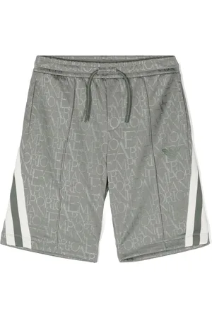 Emporio Armani Logo-jacquard track shorts