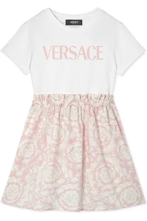 VERSACE Barocco-print T-Shirt dress
