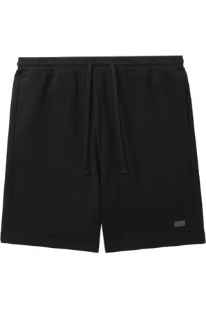 Izzue Drawstring-waist cotton shorts