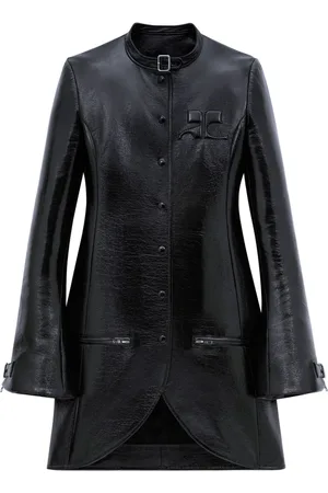 Courrèges Ellipse midi coat