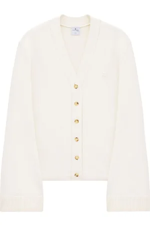Courrèges Logo-appliqu??d cardigan