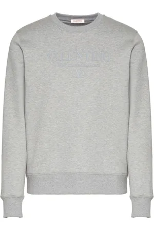 VALENTINO GARAVANI Logo-print cotton sweatshirt