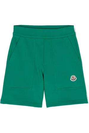 Moncler Logo-patch cotton shorts