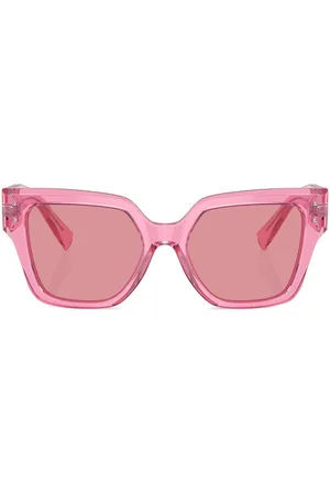 Dolce & Gabbana Transparent square-frame sunglasses