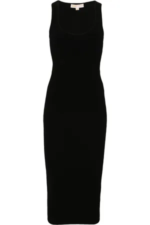 Michael Kors Cut-out ribbed dress