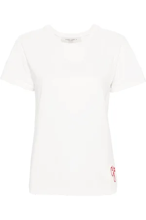 Golden Goose Logo-patch cotton T-shirt