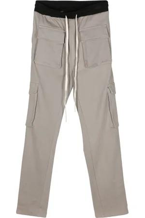 MOUTY Embroidered-logo cargo pants