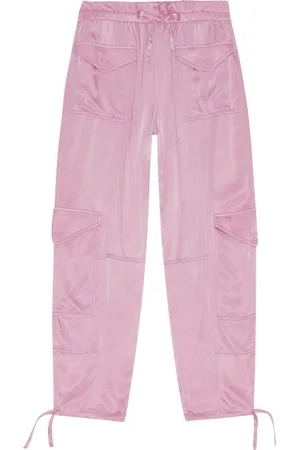 Ganni Drawstring cargo trousers