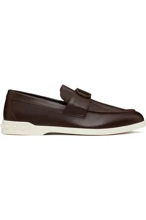 VALENTINO GARAVANI Leisure Flows leather loafers