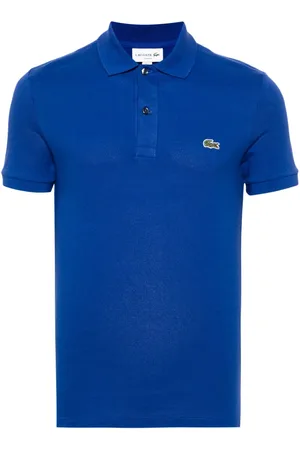 Lacoste Logo-patch cotton polo shirt