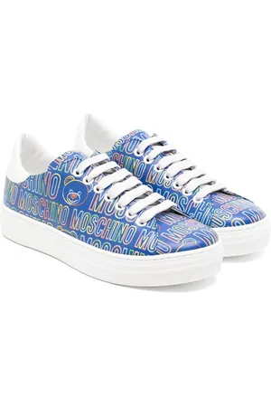 Moschino All-over logo print sneakers