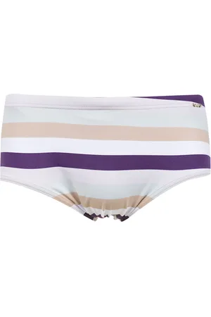 AMIR SLAMA Striped swim briefs