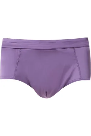 AMIR SLAMA Satin swim trunks