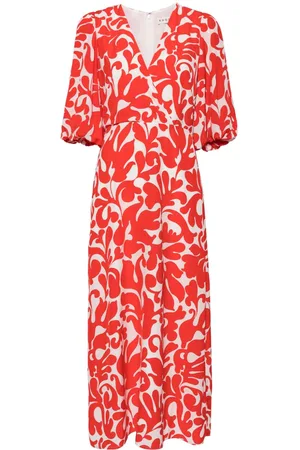 Rhode Ina printed midi dress