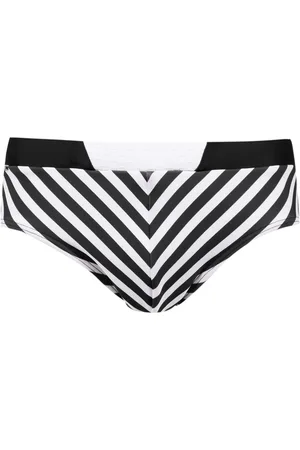 AMIR SLAMA Striped swim briefs