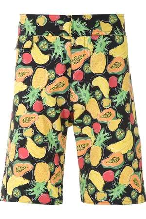 AMIR SLAMA Fruit print swim shorts
