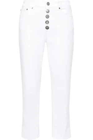 Dondup Mid-rise cropped jeans