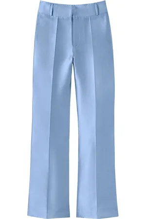 Destree Yoshi pressed-crease trousers