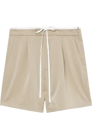 tout a coup Drawstring pleated shorts
