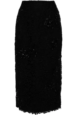 Carolina Herrera Lace-detailing pencil skirt