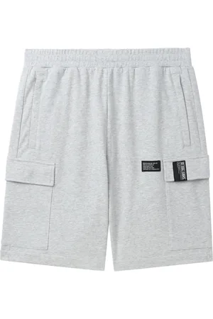 Izzue Logo-appliqu?? cotton shorts