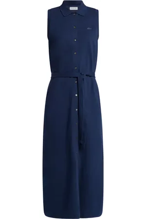 Lacoste Logo-patch cotton dress