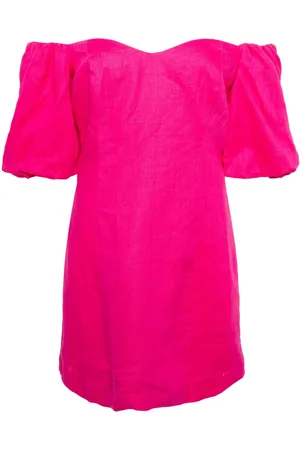 Rhode Dali linen mini dress