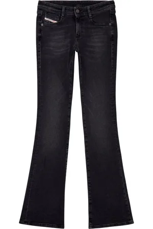 Diesel Flared cotton blend jeans