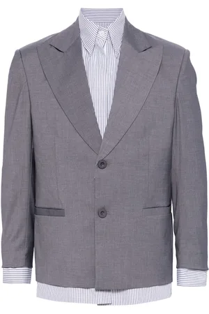 KIDSUPER STUDIOS Single-breasted layered blazer