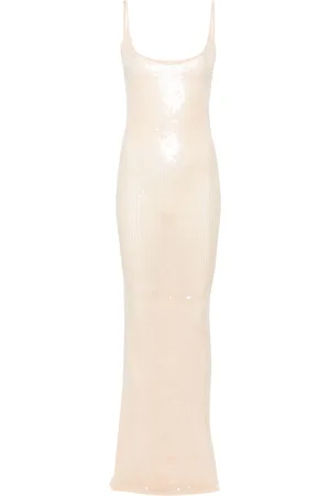 Rick Owens Sequinned slip dress