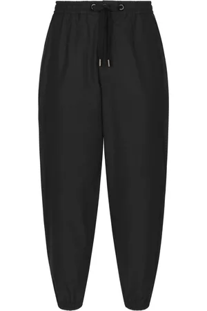 Dolce & Gabbana Drawstring-waist cotton track pants