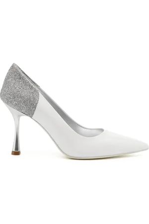 Madison.Maison Alena /Silver High Heel Pumps 65mm