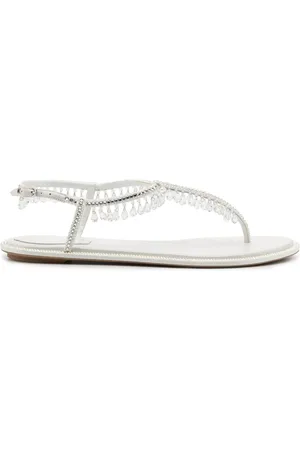 RENE CAOVILLA Crystal-embellished sandals