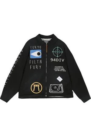 NEIGHBORHOOD Savage Souvenir cotton shirt jacket