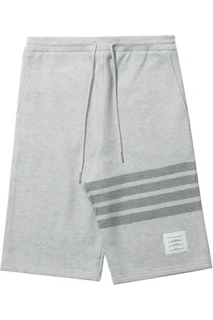 Thom Browne 4-Bar motif drawstring track shorts