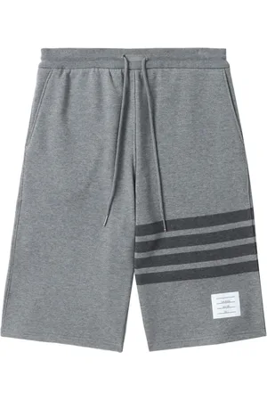 Thom Browne Cotton striped track shorts