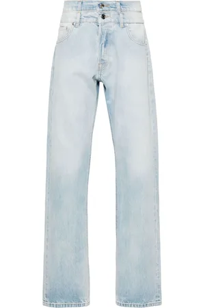 VTMNTS Double-waistband straight-leg jeans
