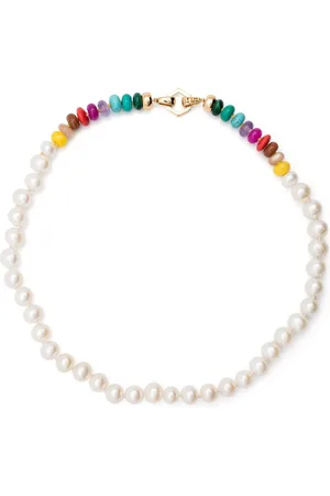 HARWELL GODFREY 18kt yellow Foundation pearl and bead necklace