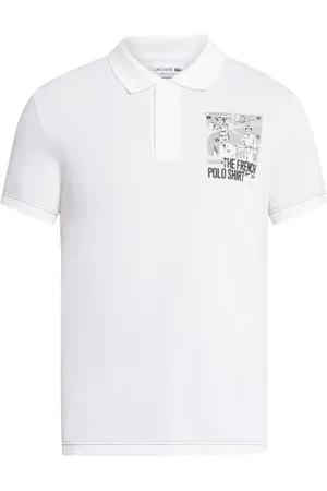 Lacoste Movement graphic-print polo shirt