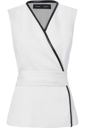 Proenza Schouler Elliot cotton-blend blouse