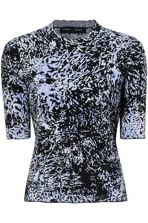 Proenza Schouler Abstract-print jacquard knit top