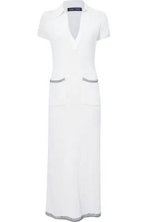 Proenza Schouler Contrast-trim knit dress