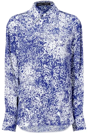 Proenza Schouler Norman abstract-print blouse