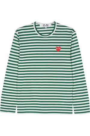 Comme des Garçons Logo-patch cotton T-shirt