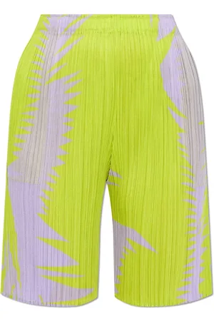 PLEATS PLEASE ISSEY MIYAKE Miyake pliss??-effect shorts