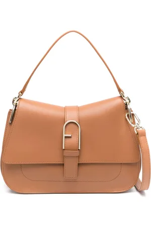Furla Flow leather tote bag