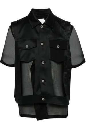 Feng Chen Wang Layered cut-out vest