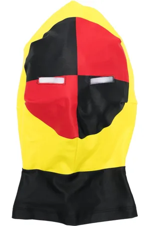 WALTER VAN BEIRENDONCK Graphic-print face mask